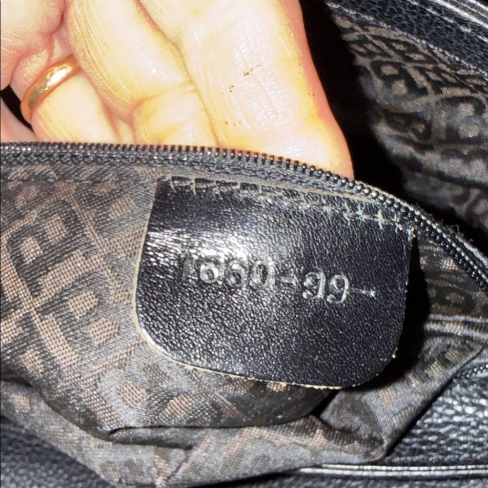 Bally Black Woven Leather Crossbody Bag EUC - Picture 12 of 16